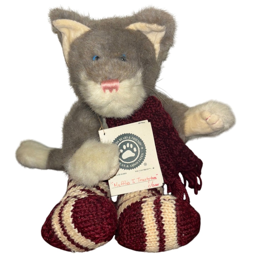 Boyds Bears & Friends | Muffles T Toastytoes | QVC Exclusive | 1999 | NO HAT